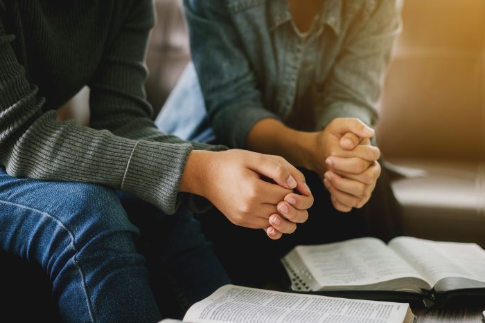 Meet with other moms to pray