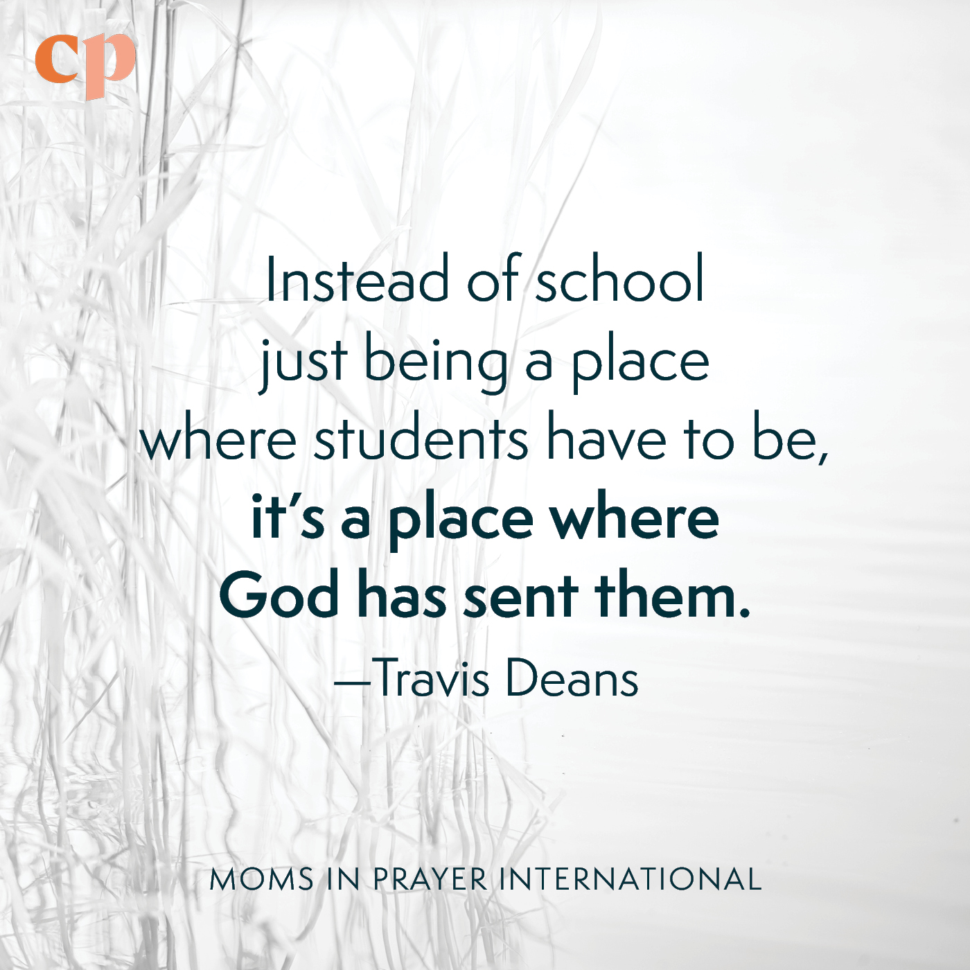 Student missions on campus, prayer for schools