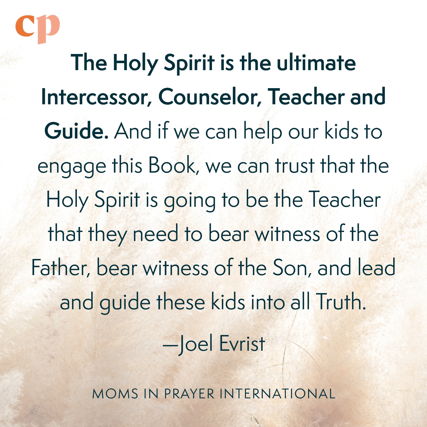 how do I explain the holy spirit to a child