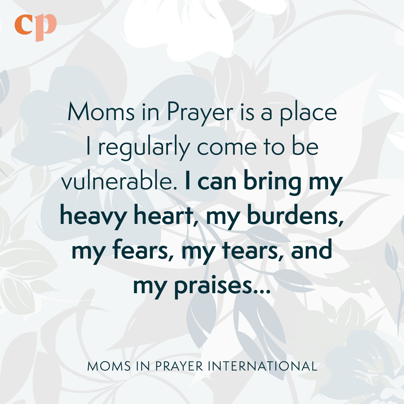 how to start a moms prayer group