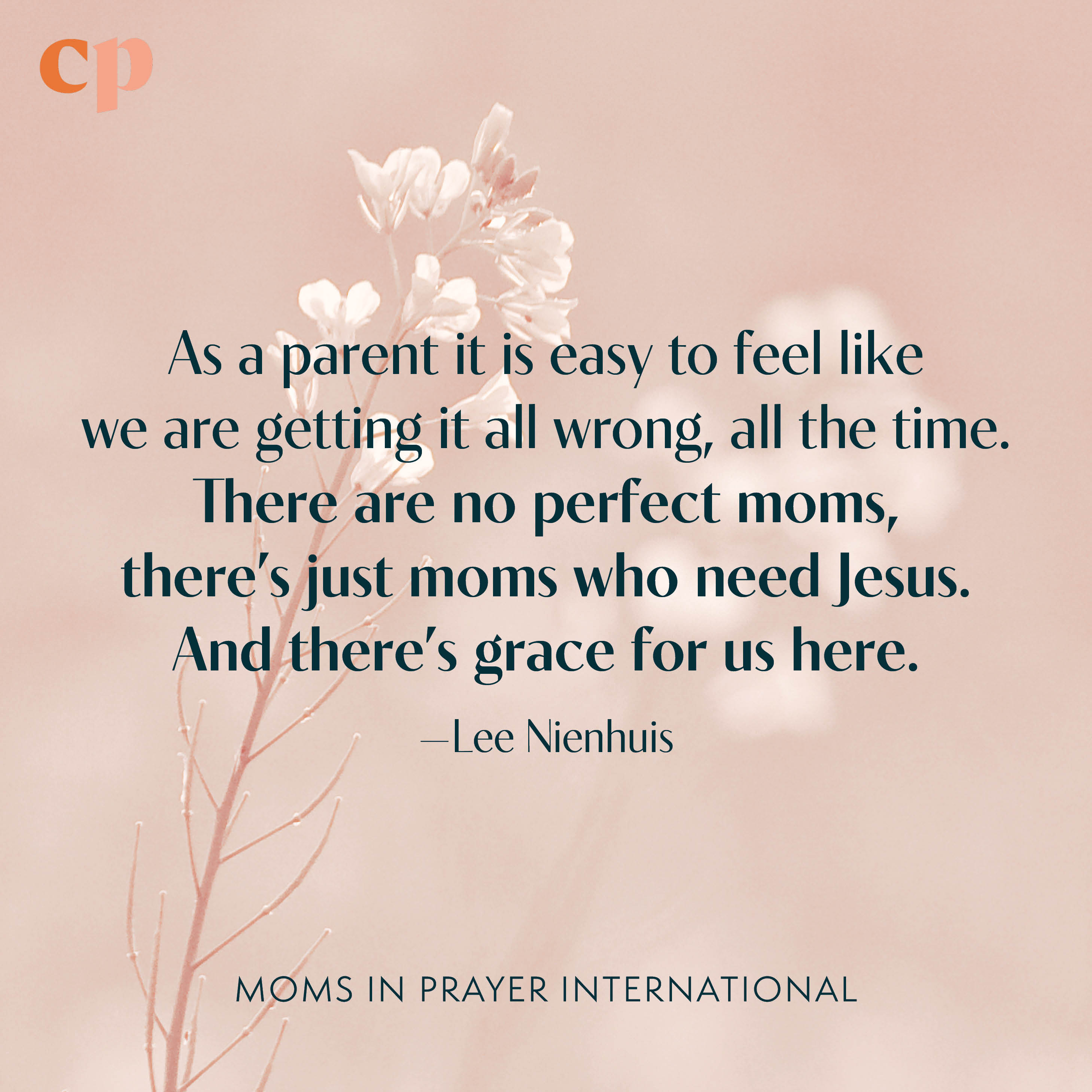 No more perfect moms
